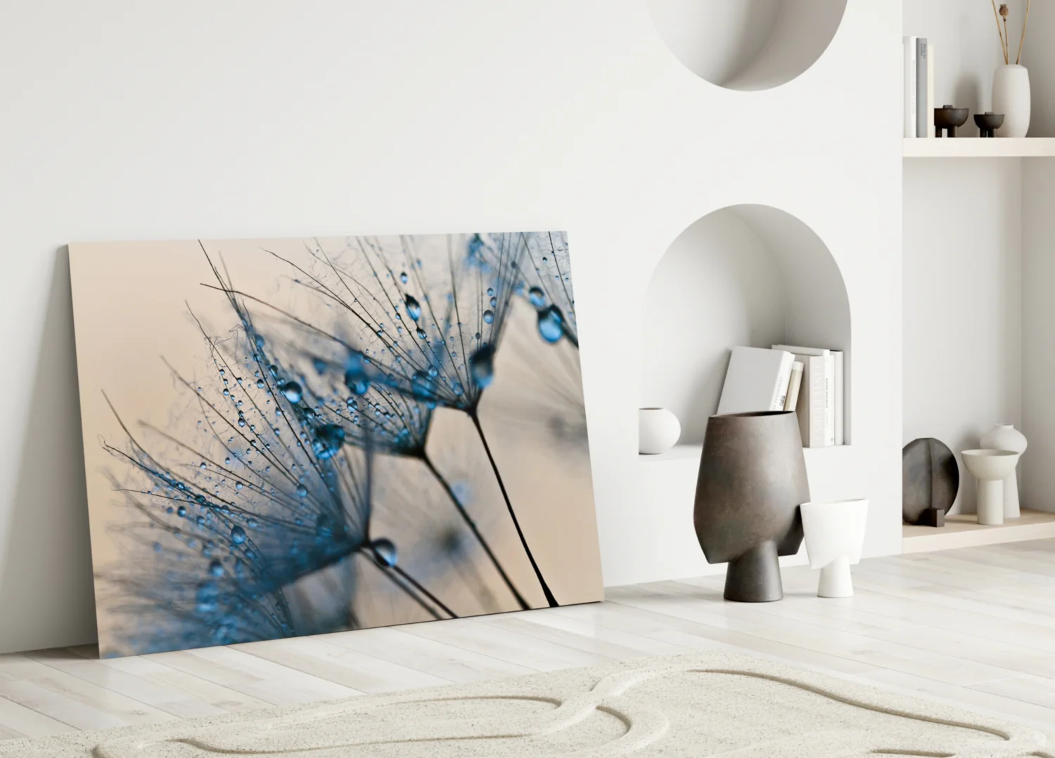 Flower Glass Wall Art - Image 4