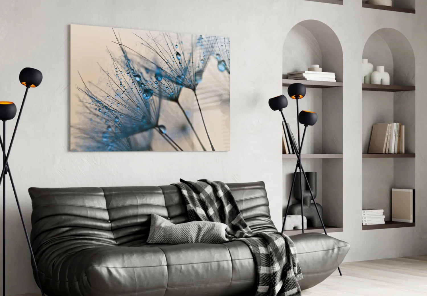 Flower Glass Wall Art - Image 5