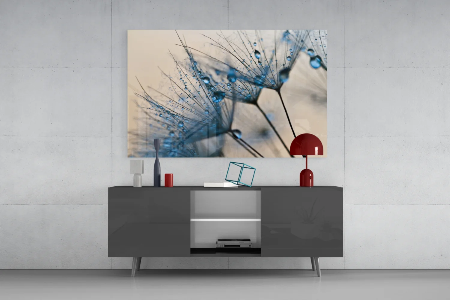 Flower Glass Wall Art - Image 9