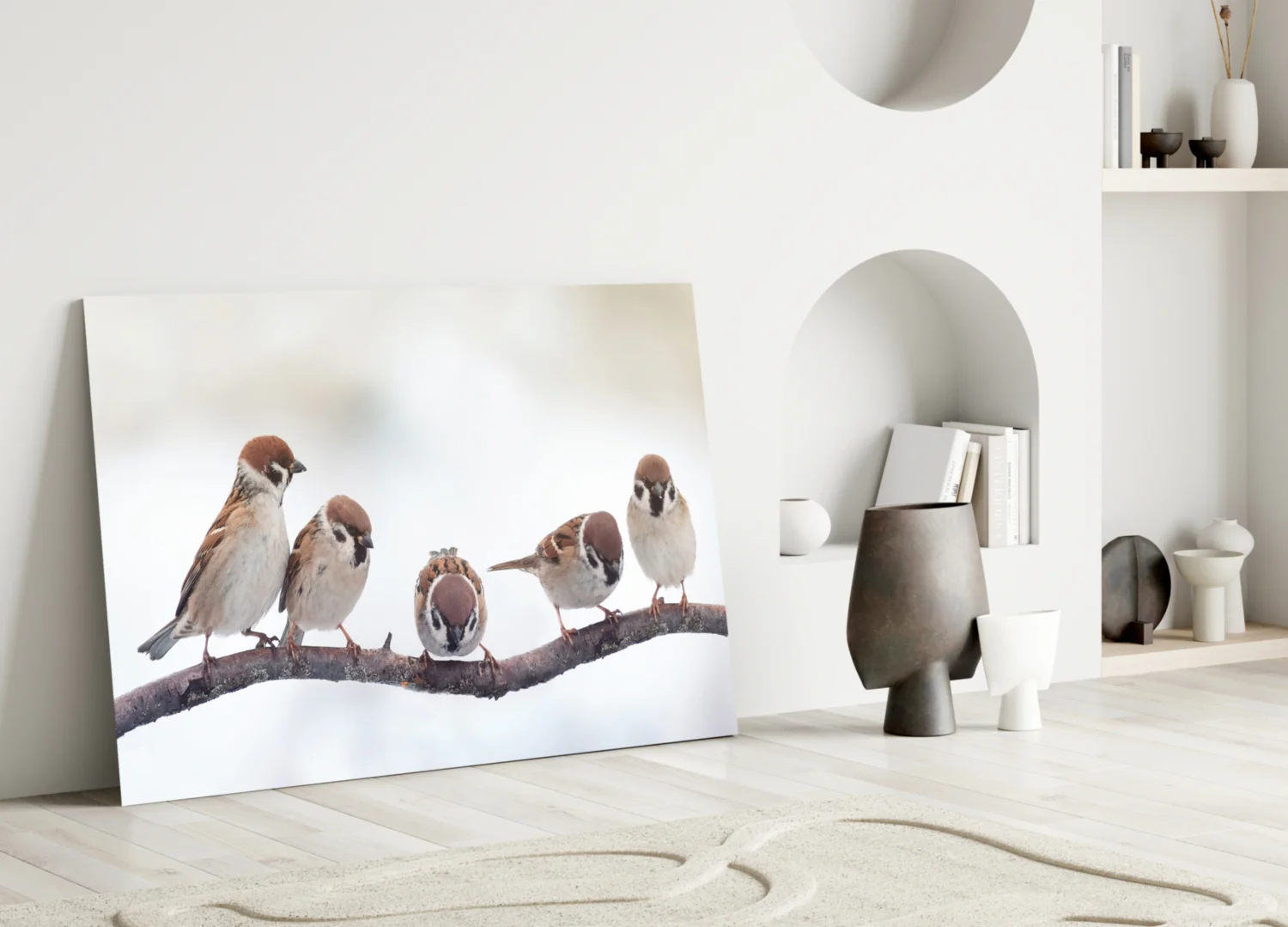 Birds Glass Wall Art - Image 4