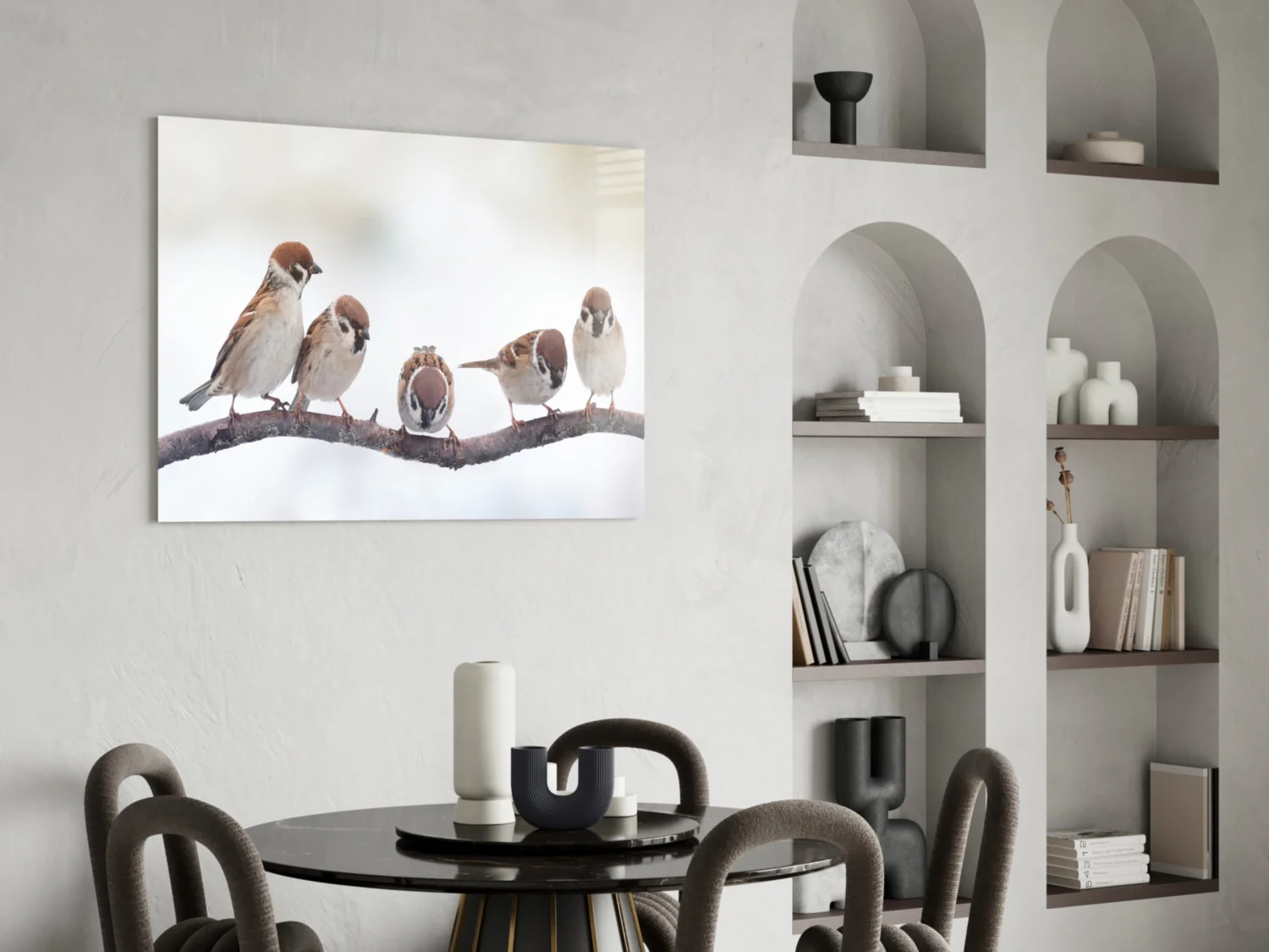 Birds Glass Wall Art - Image 6