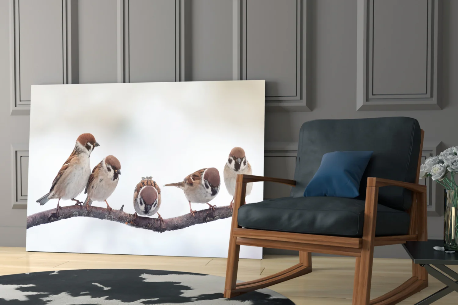 Birds Glass Wall Art - Image 7