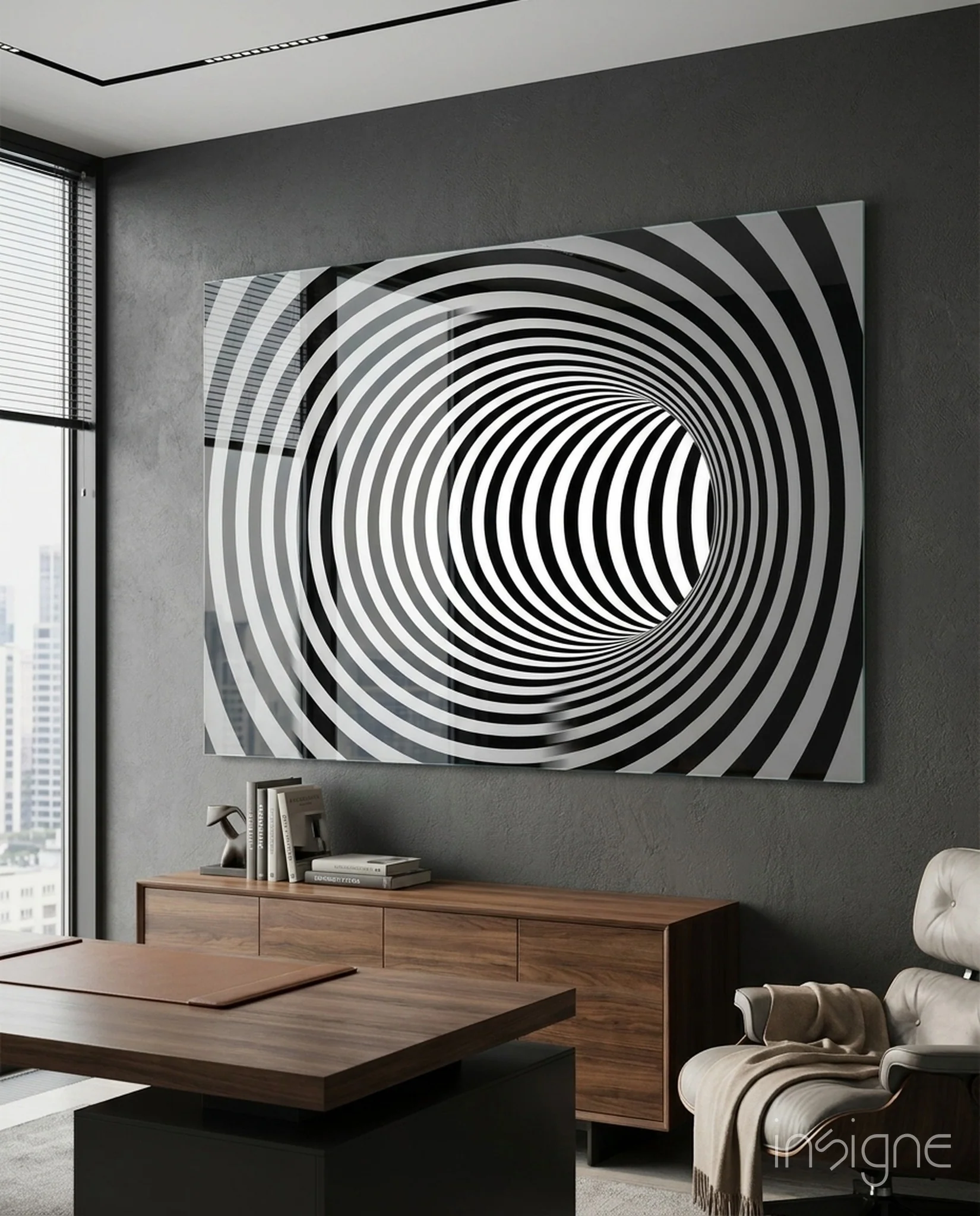 Illusion Glass Wall Art