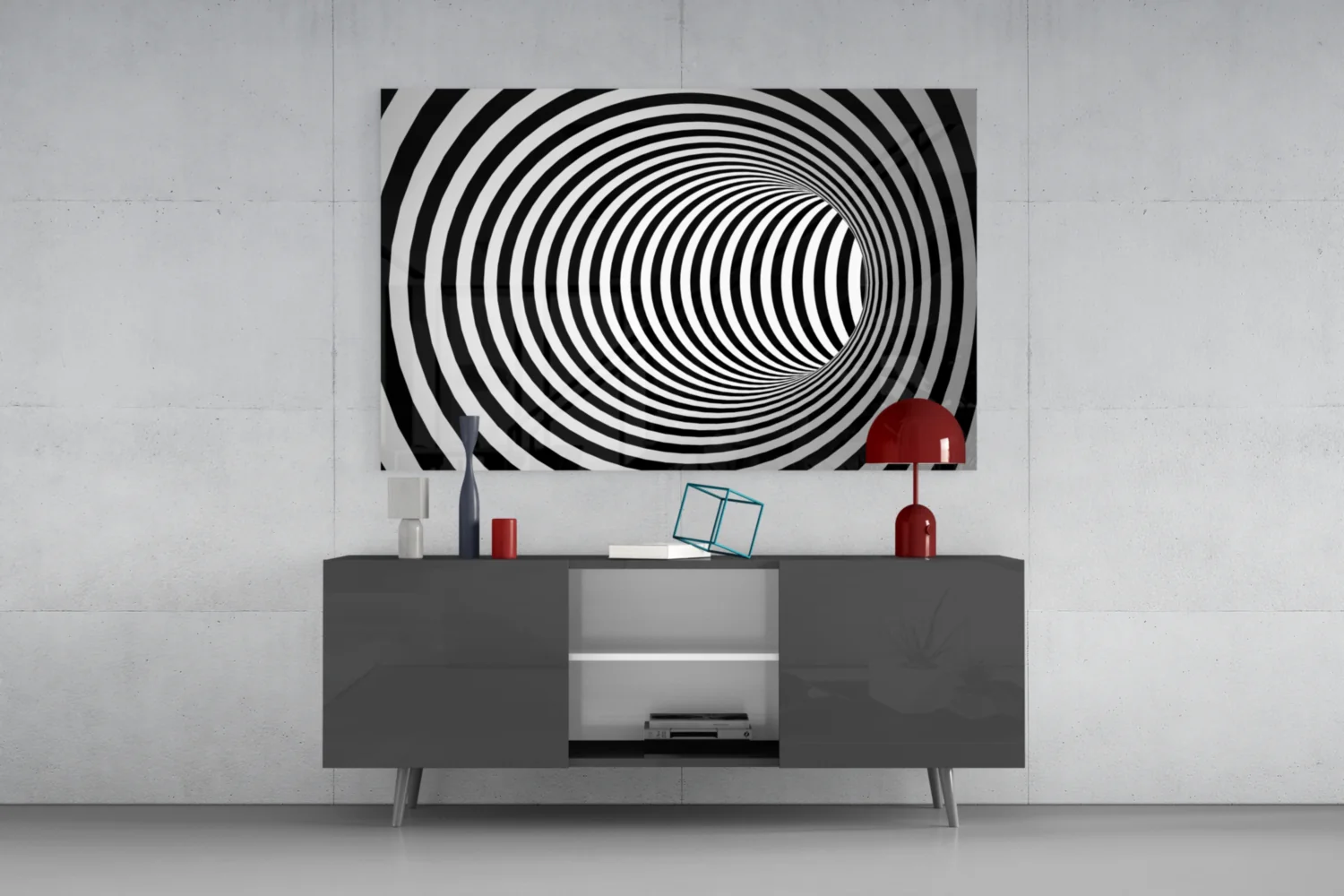 Illusion Glass Wall Art - Image 9