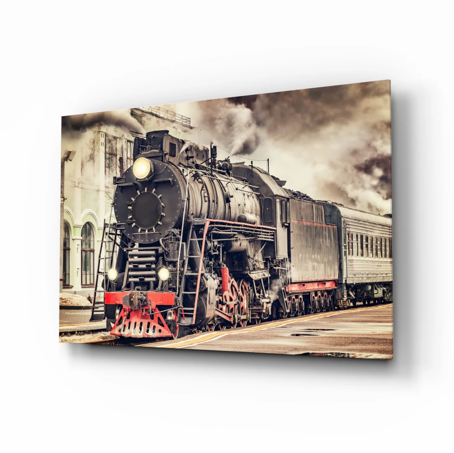 Train Glass Wall Art - Image 2