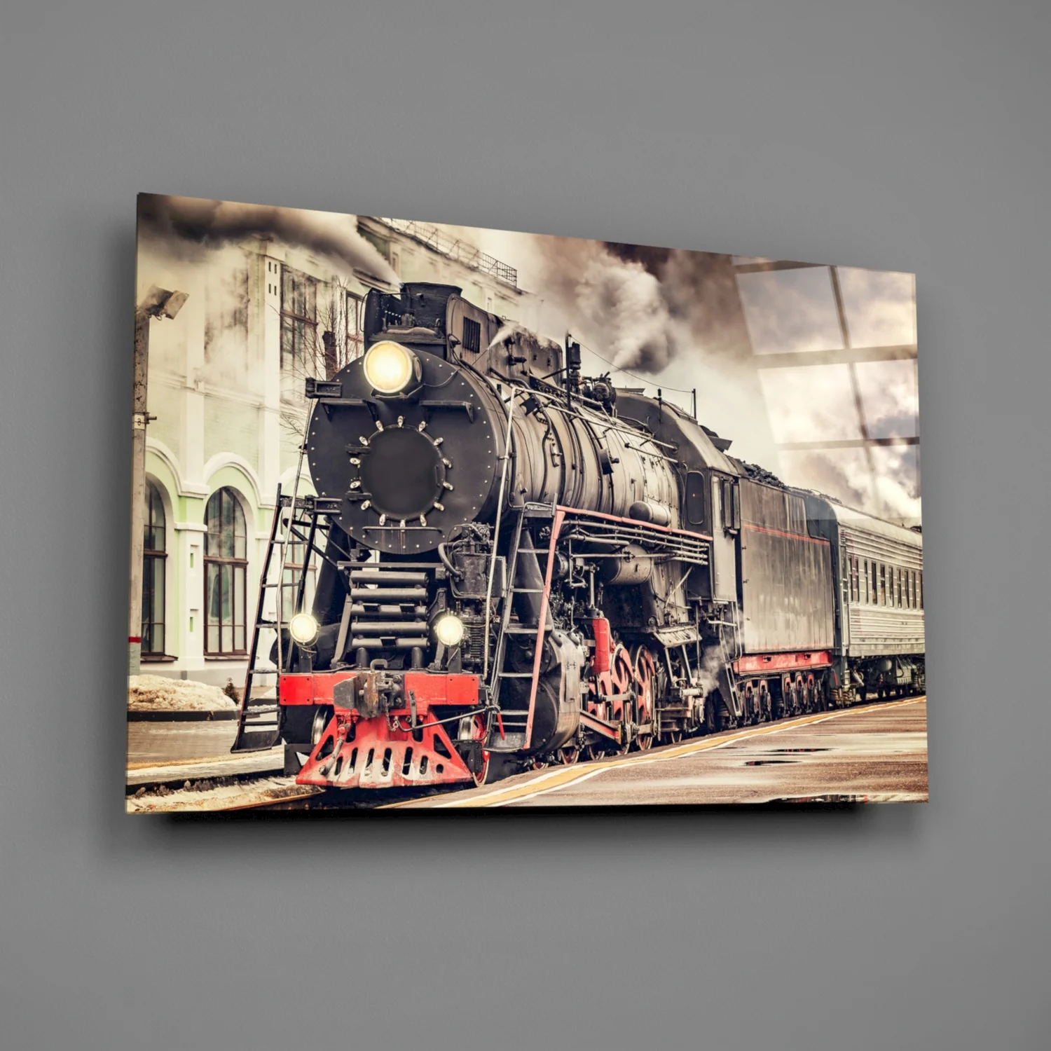 Train Glass Wall Art - Image 3