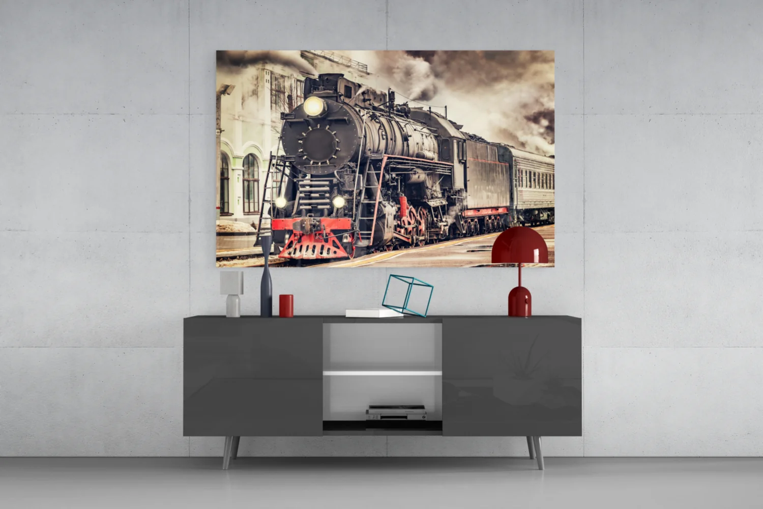 Train Glass Wall Art - Image 9