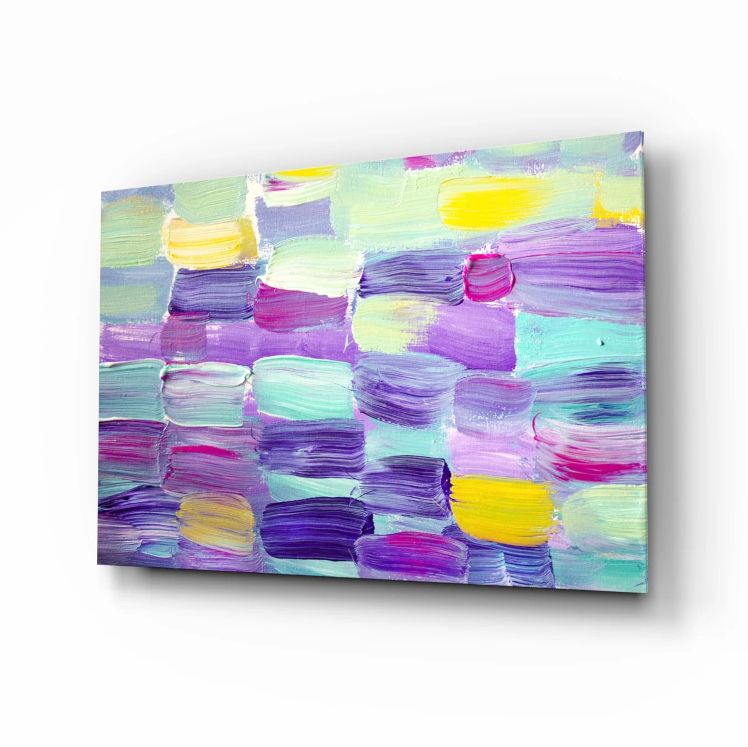 Abstract Glass Wall Art - Image 2