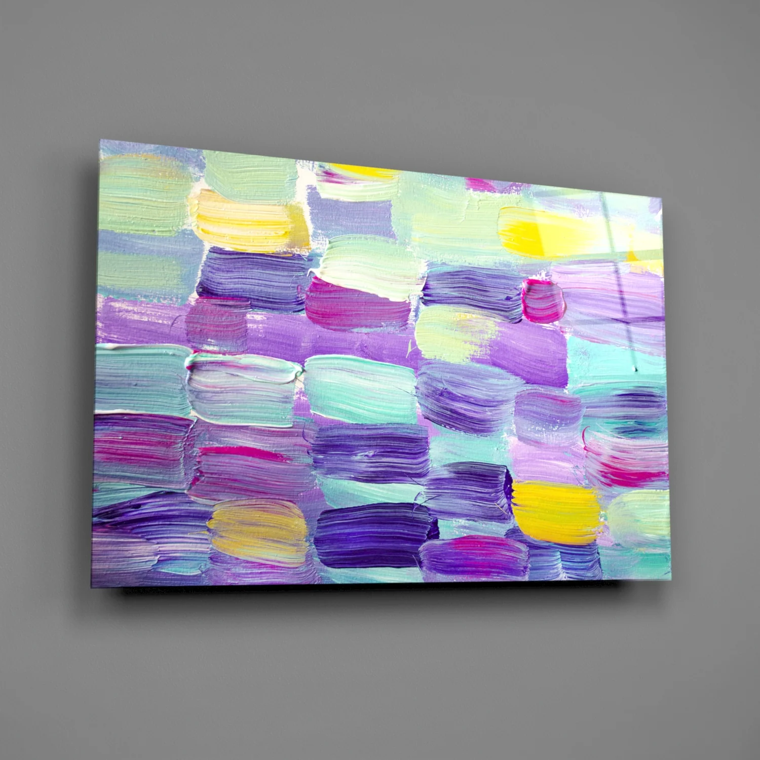 Abstract Glass Wall Art - Image 3