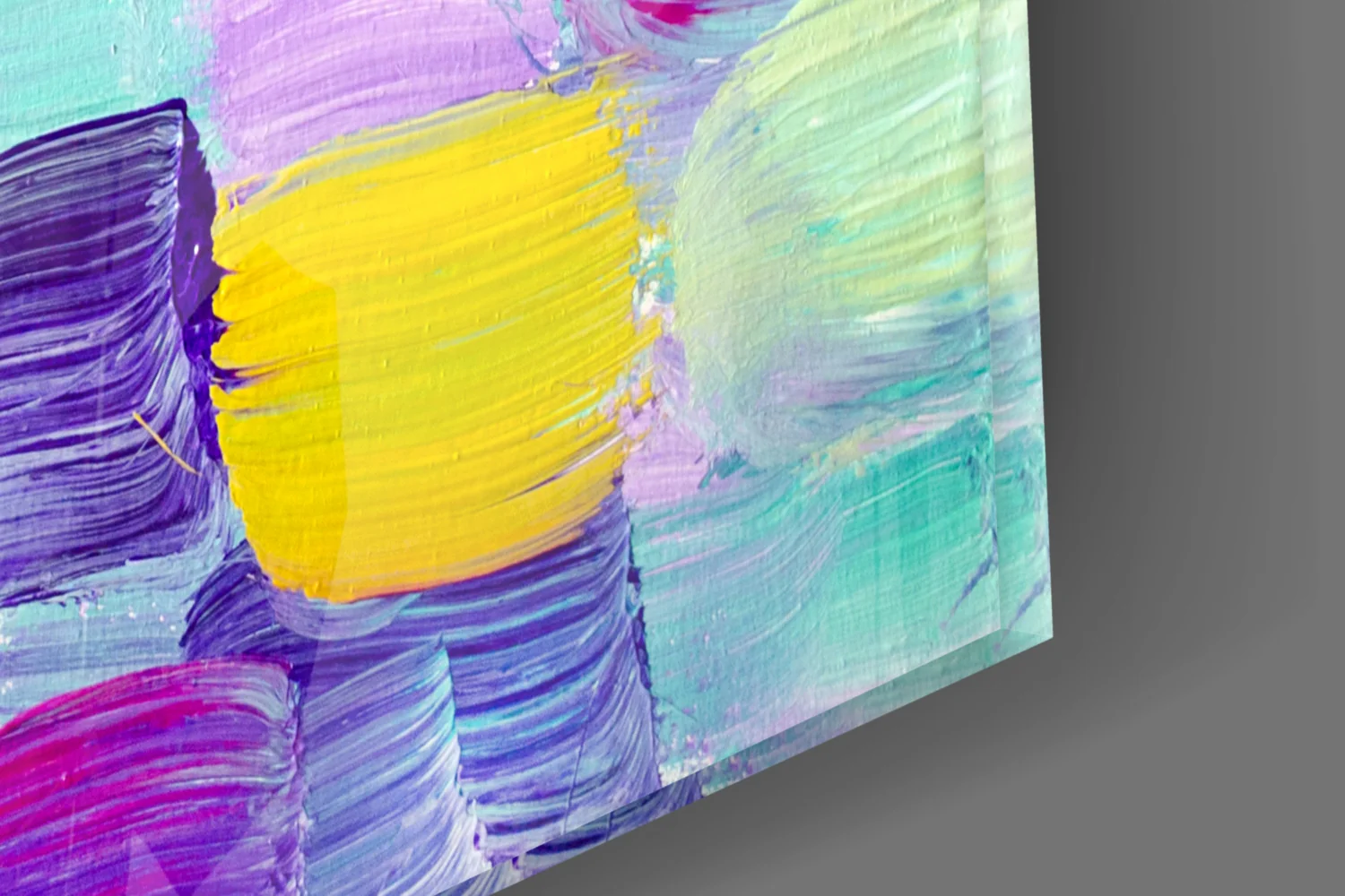 Abstract Glass Wall Art - Image 8