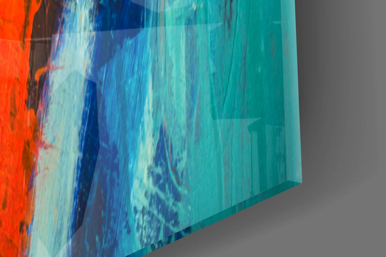 Abstract Glass Wall Art - Image 8