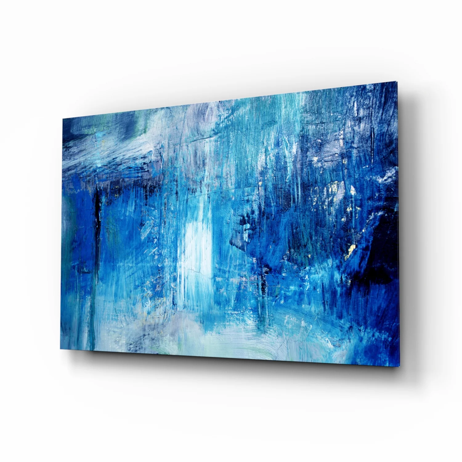 Abstract Glass Wall Art - Image 2