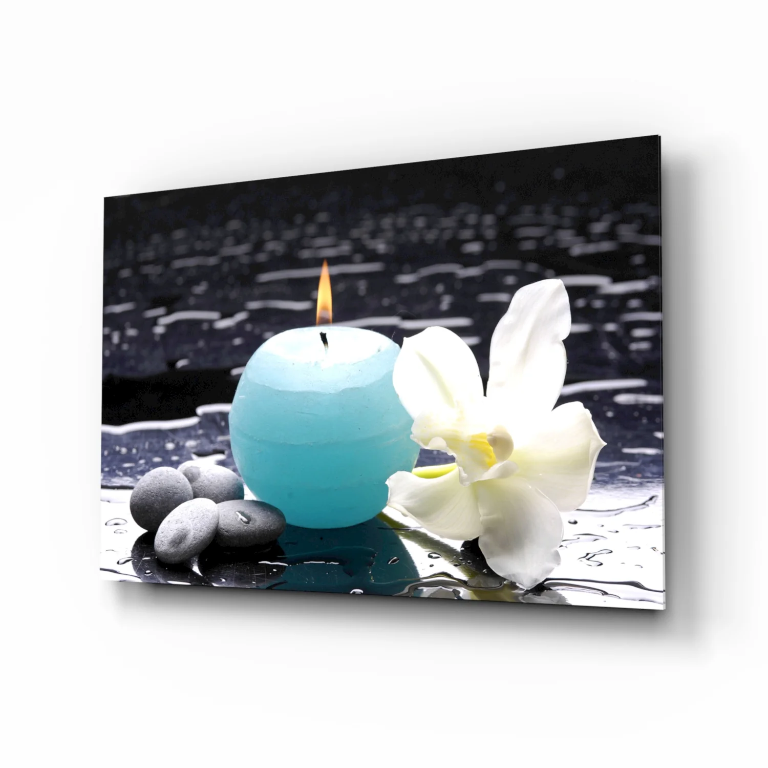 Candle Glass Wall Art - Image 2