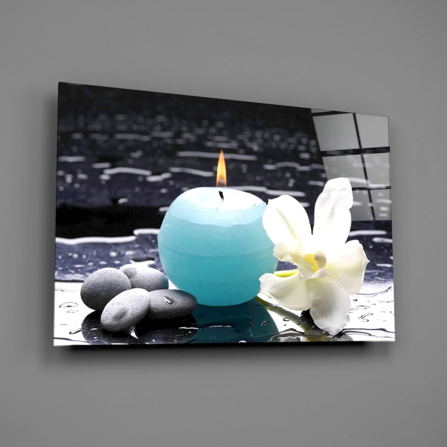 Candle Glass Wall Art - Image 3