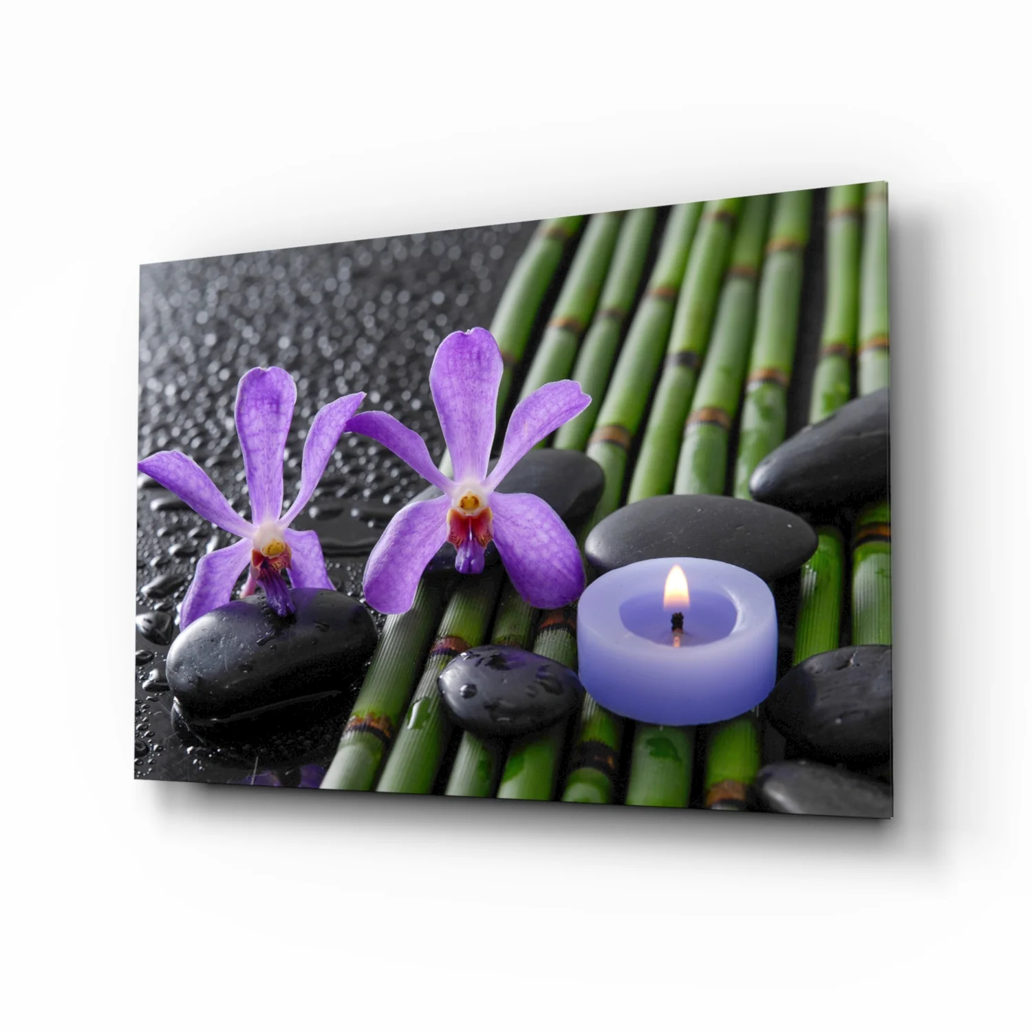 Spa Glass Wall Art - Image 2