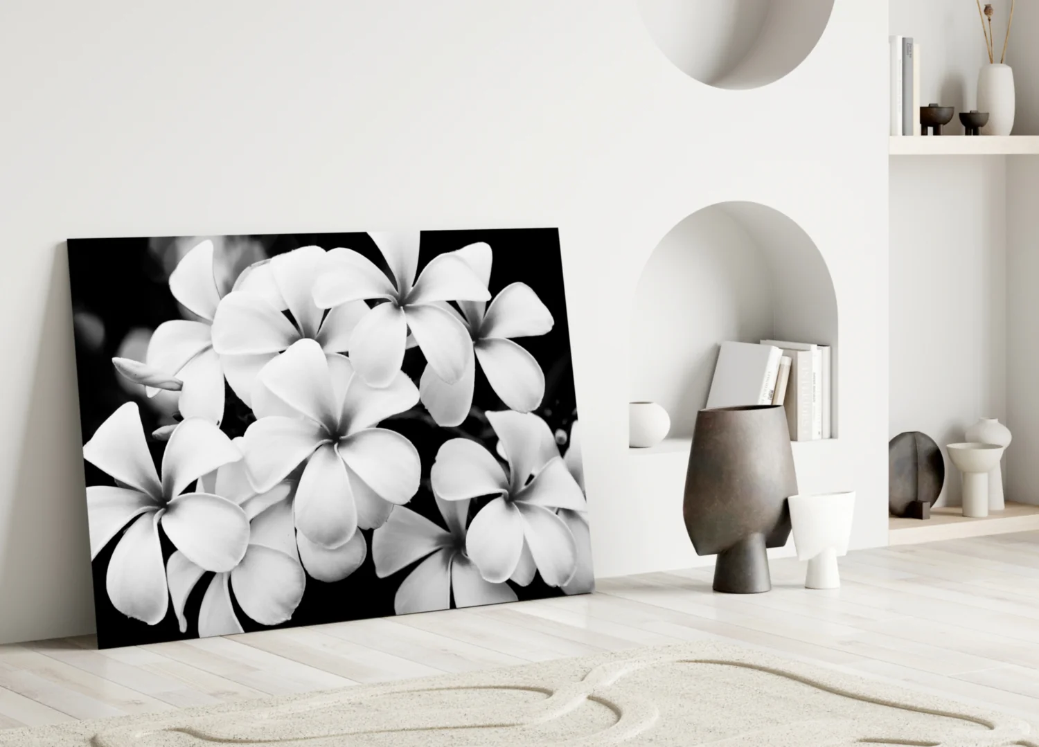 Flower Glass Wall Art - Image 4