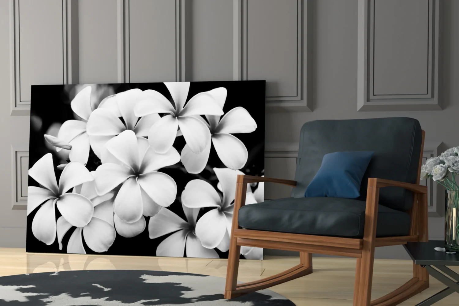 Flower Glass Wall Art - Image 7