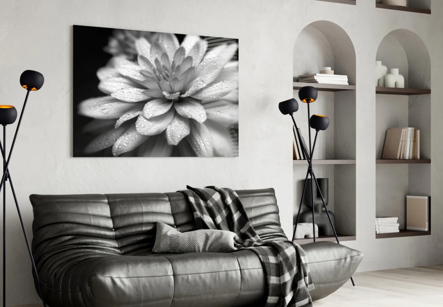 Flower Glass Wall Art - Image 5