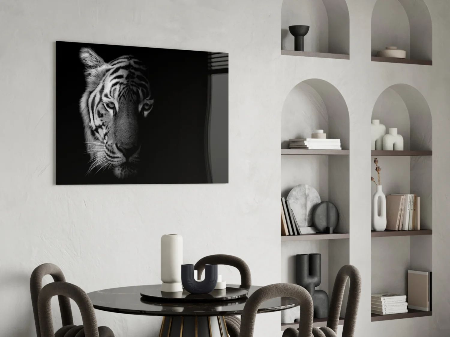 Tiger Glass Wall Art - Image 6