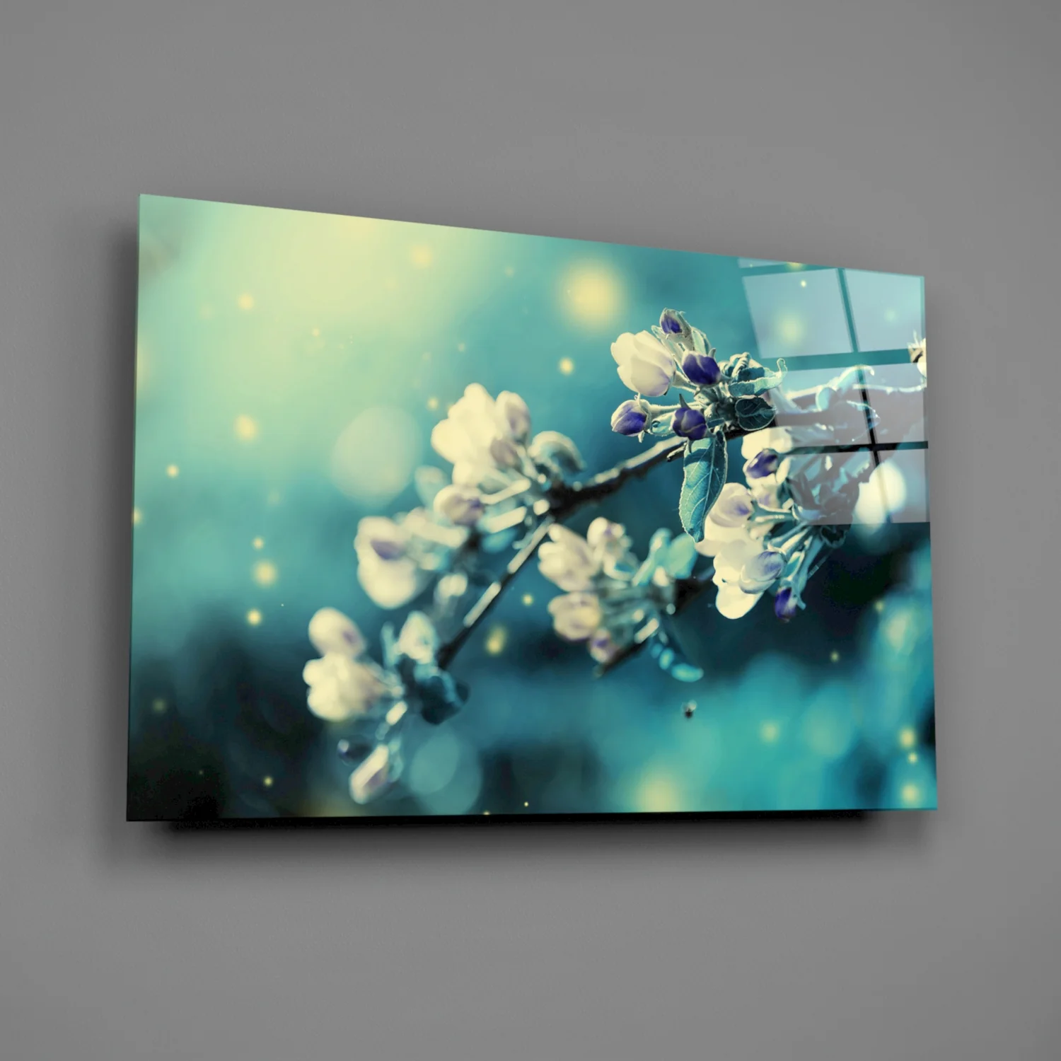 Flower Glass Wall Art - Image 3