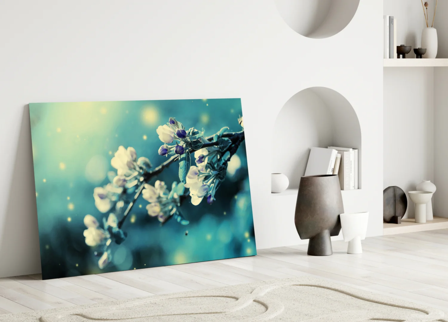 Flower Glass Wall Art - Image 4