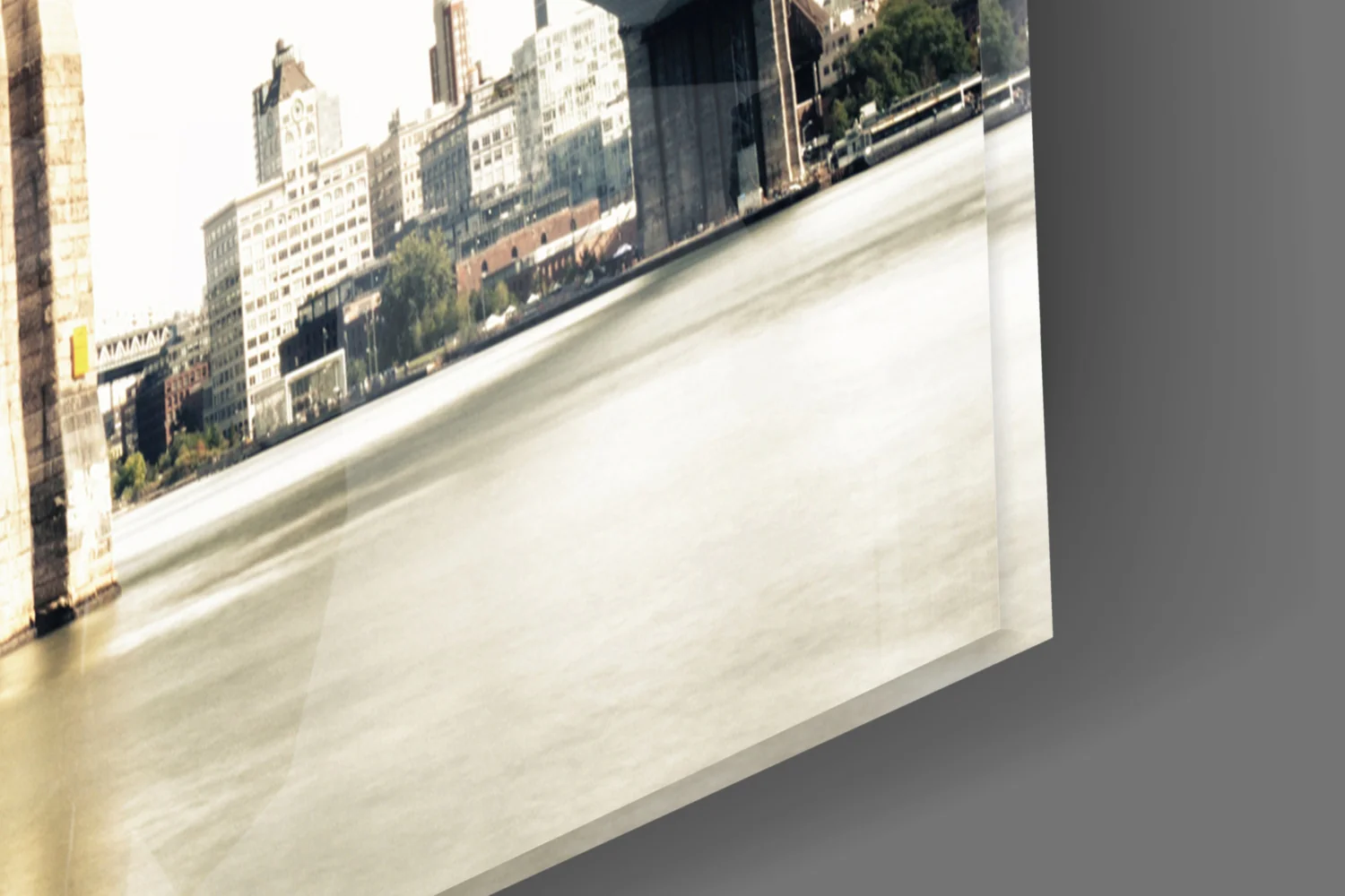 Brooklyn Bridge Glass Wall Art - Image 8