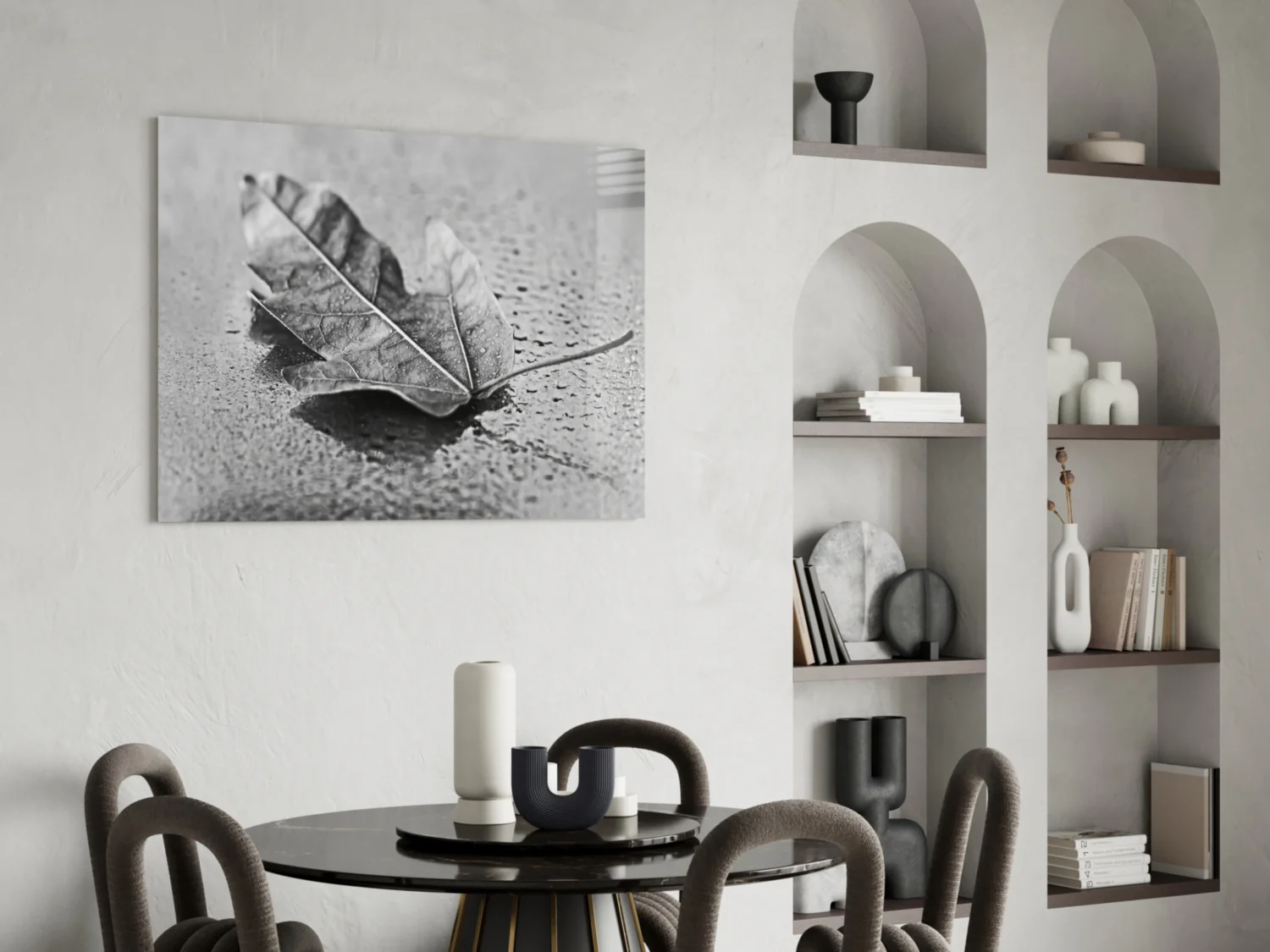 Leaf Glass Wall Art - Image 6