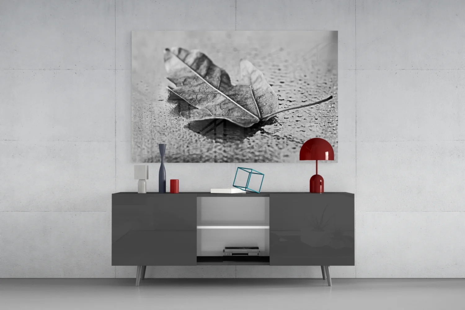 Leaf Glass Wall Art - Image 9