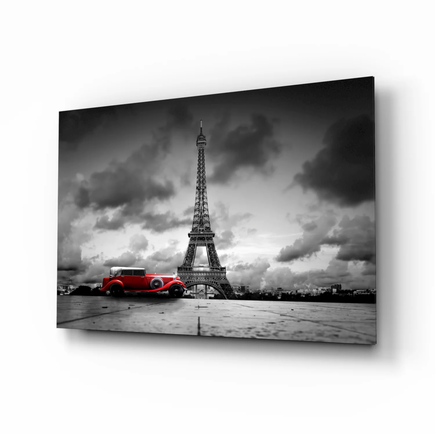 Eiffel Tower Glass Wall Art - Image 2