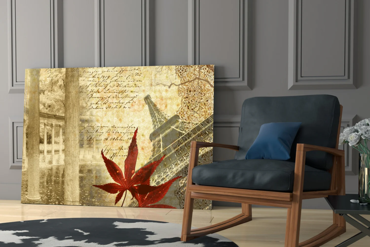 Retro Glass Wall Art - Image 7