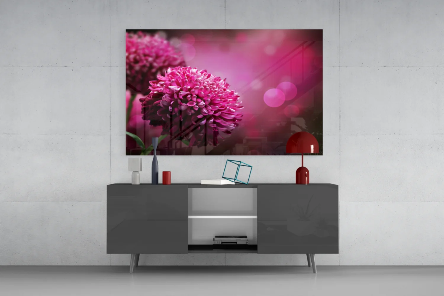Flower Glass Wall Art - Image 9