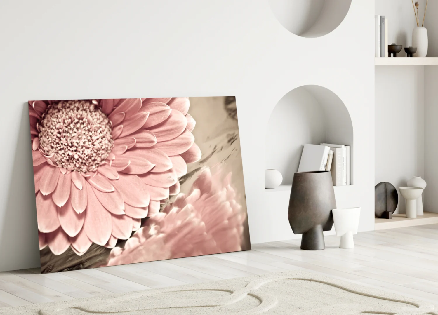 Flower Glass Wall Art - Image 4