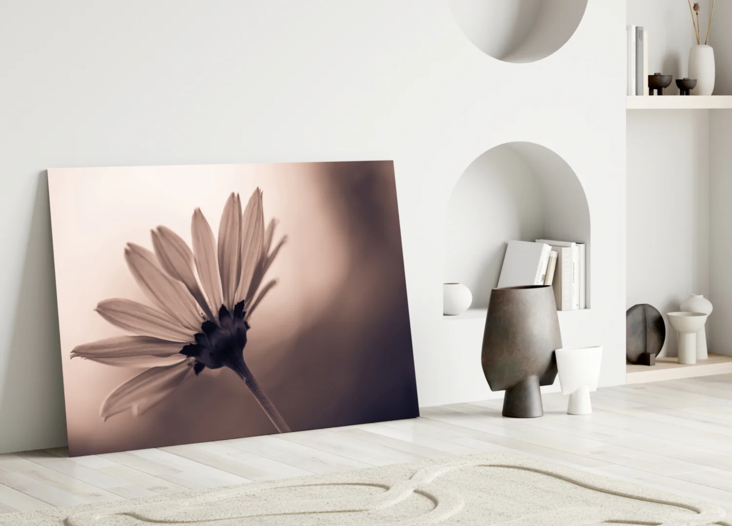 Flower Glass Wall Art - Image 4