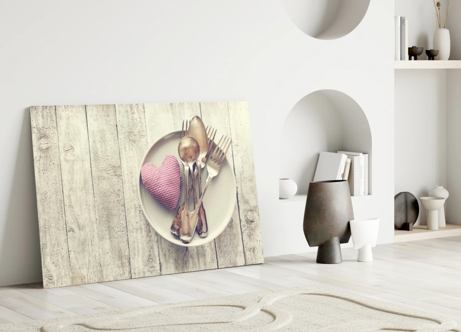 Heart Glass Wall Art - Image 4