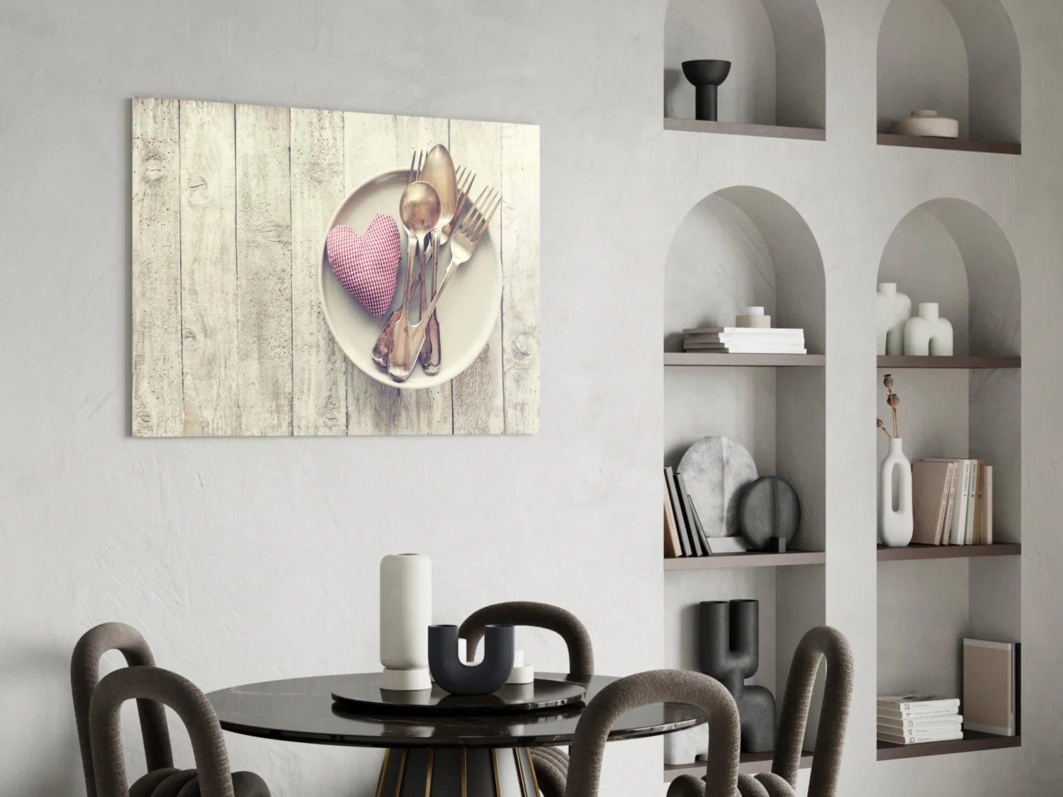 Heart Glass Wall Art - Image 6