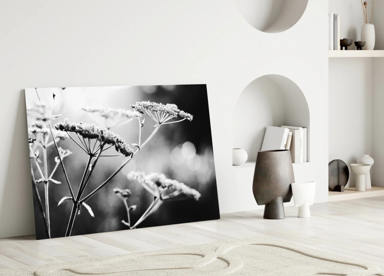 Flower Glass Wall Art - Image 3