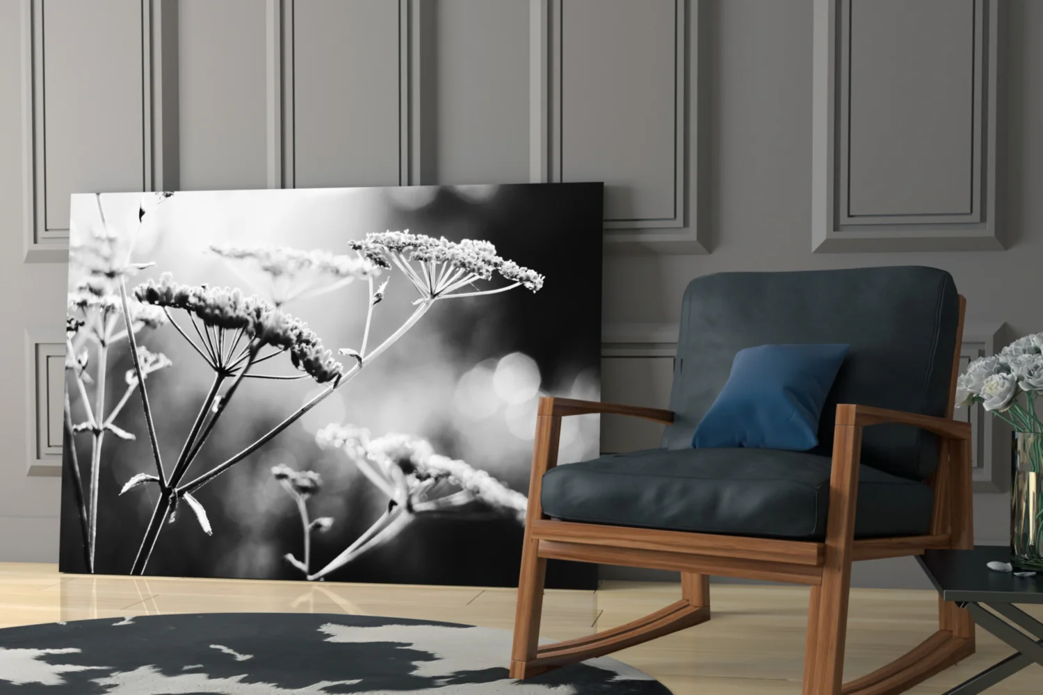 Flower Glass Wall Art - Image 6