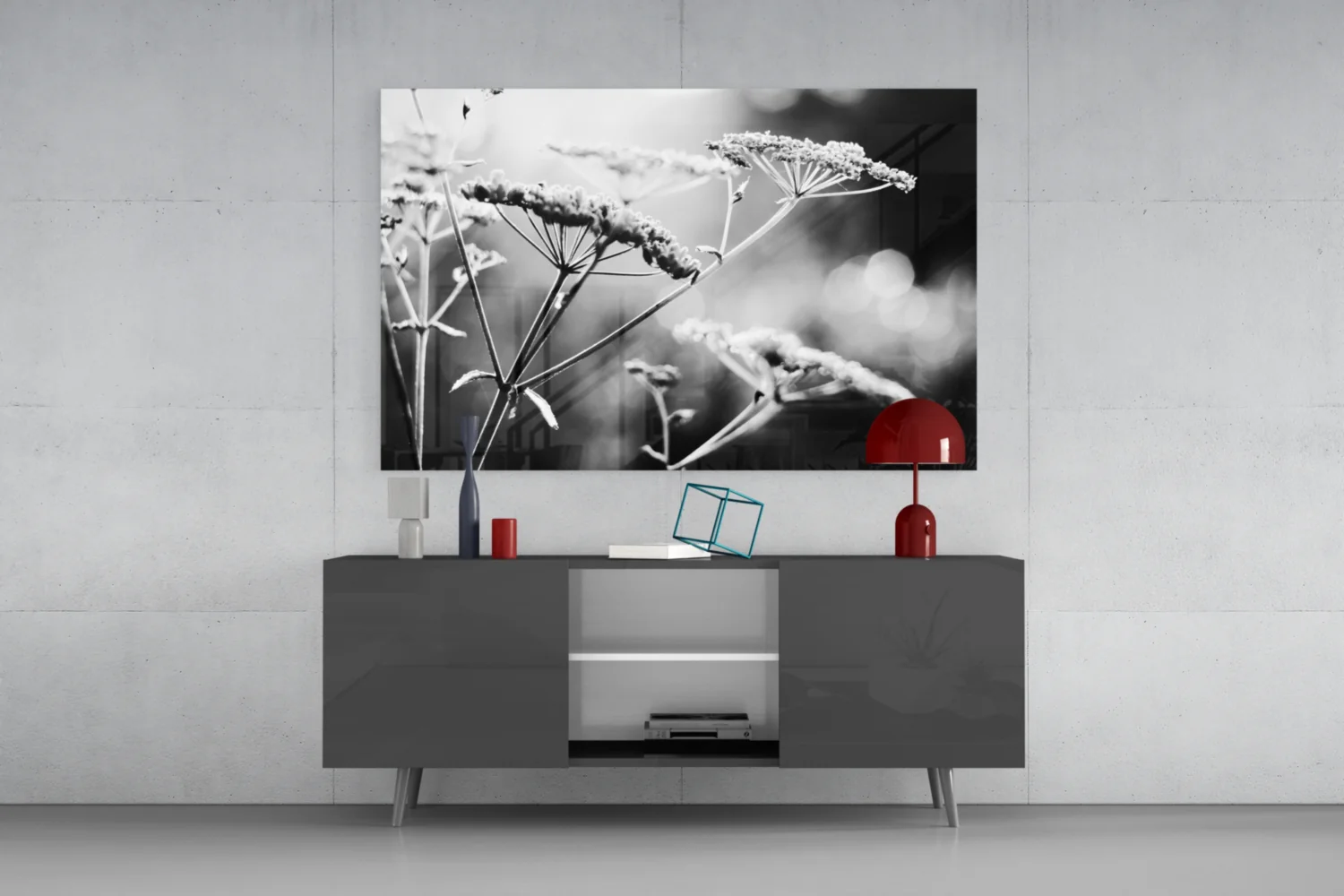 Flower Glass Wall Art - Image 8