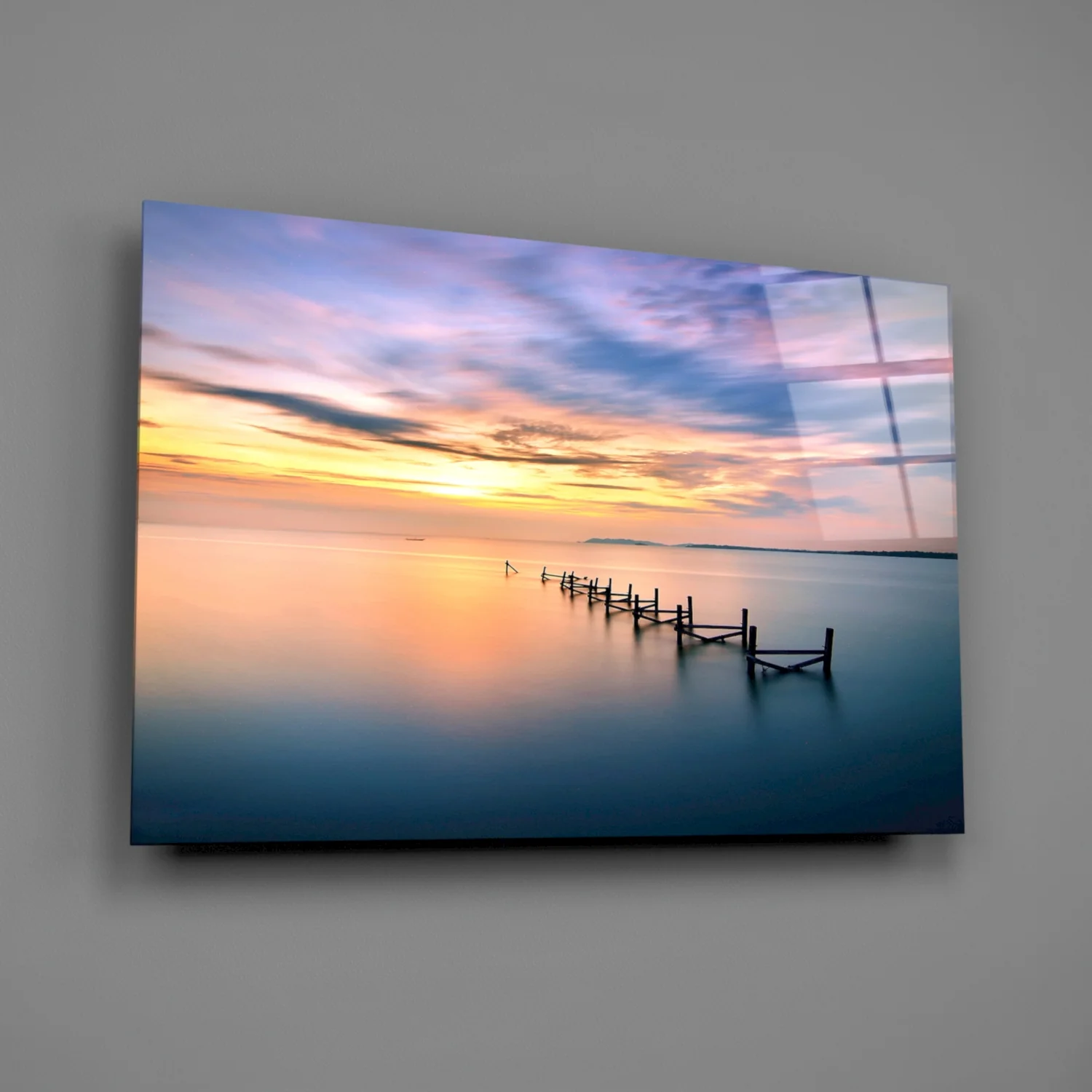 Sunset Glass Wall Art - Image 2