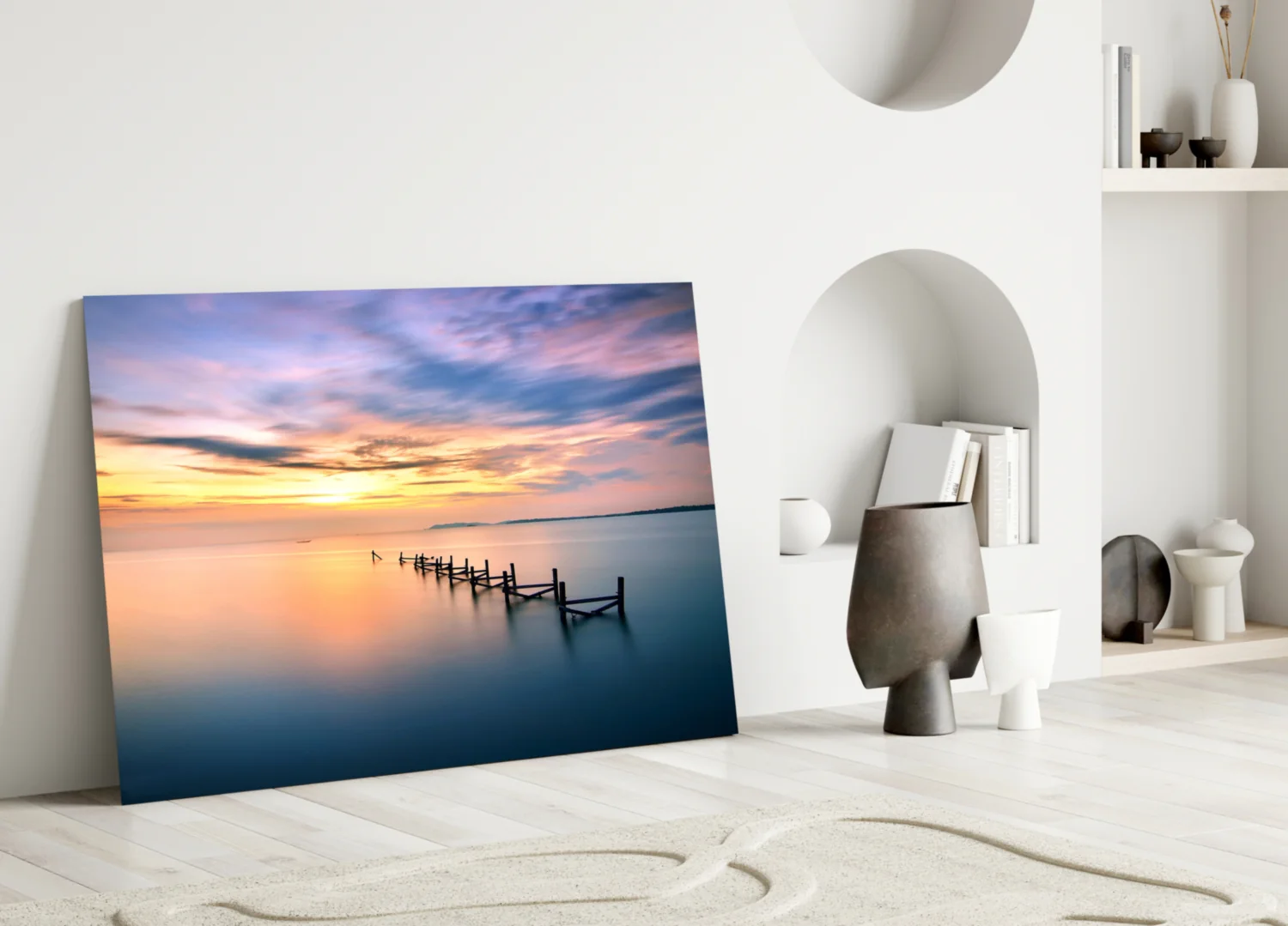 Sunset Glass Wall Art - Image 3
