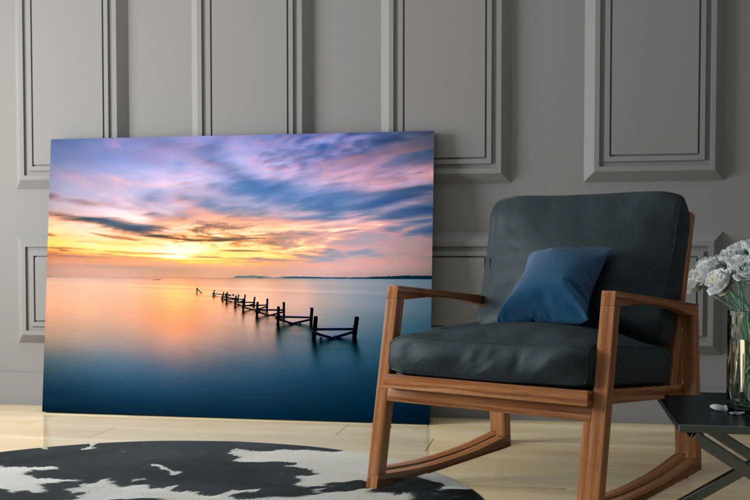 Sunset Glass Wall Art - Image 6