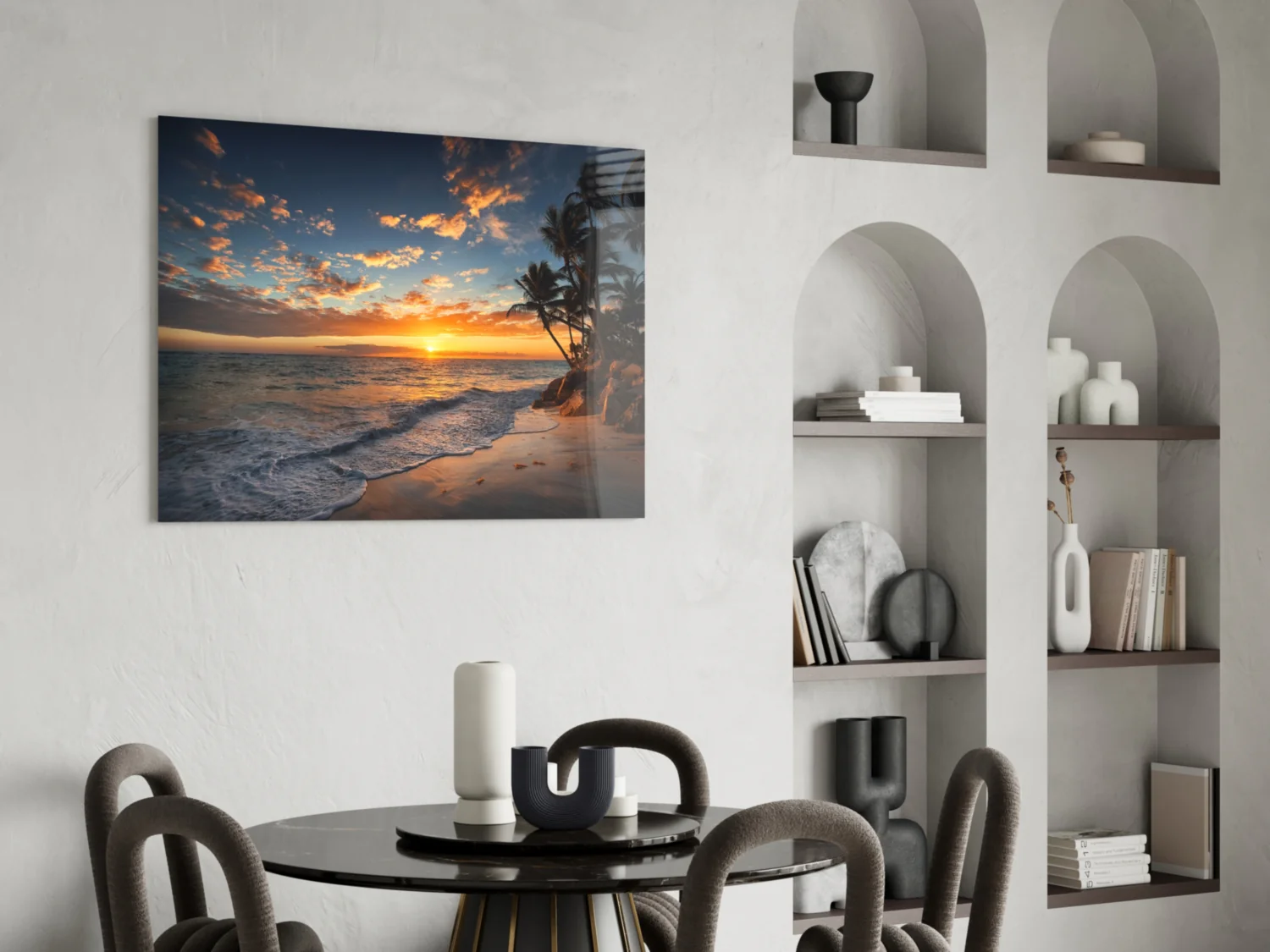 Palm Trees Glass Wall Art - Image 5
