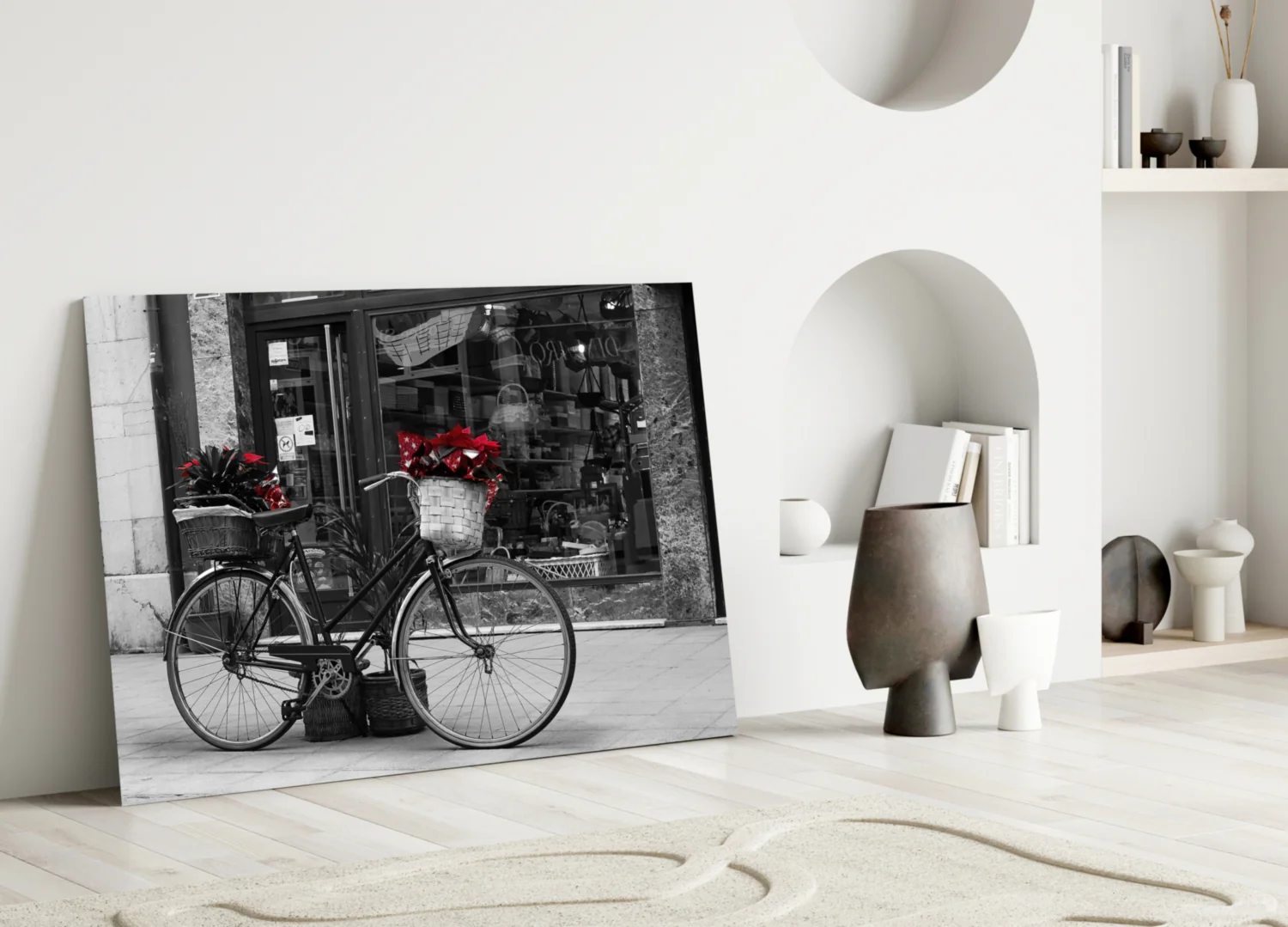 Bicycle Glass Wall Art - Image 3