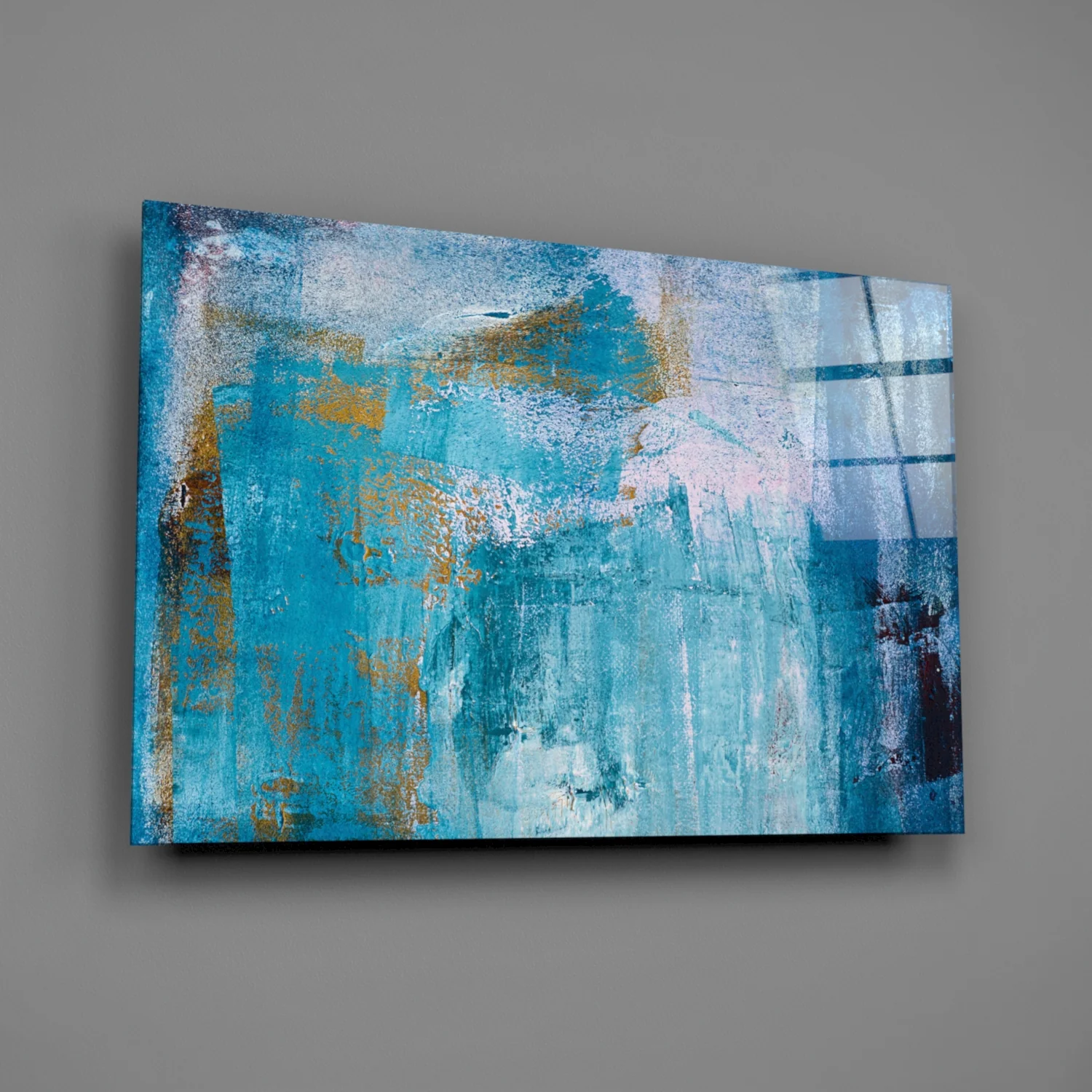 Blue Glass Wall Art - Image 2