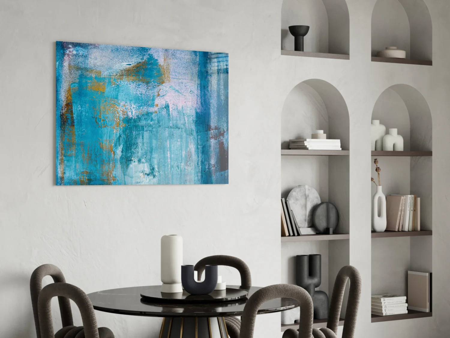 Blue Glass Wall Art - Image 5