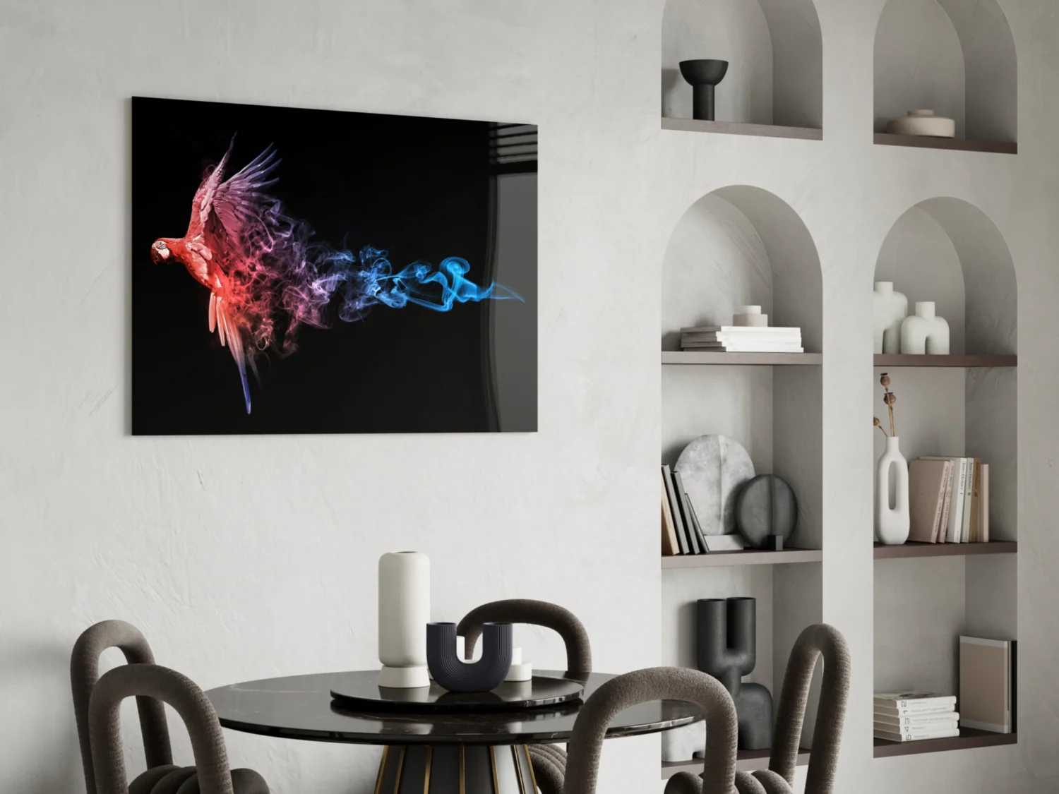 Parrot Glass Wall Art - Image 5