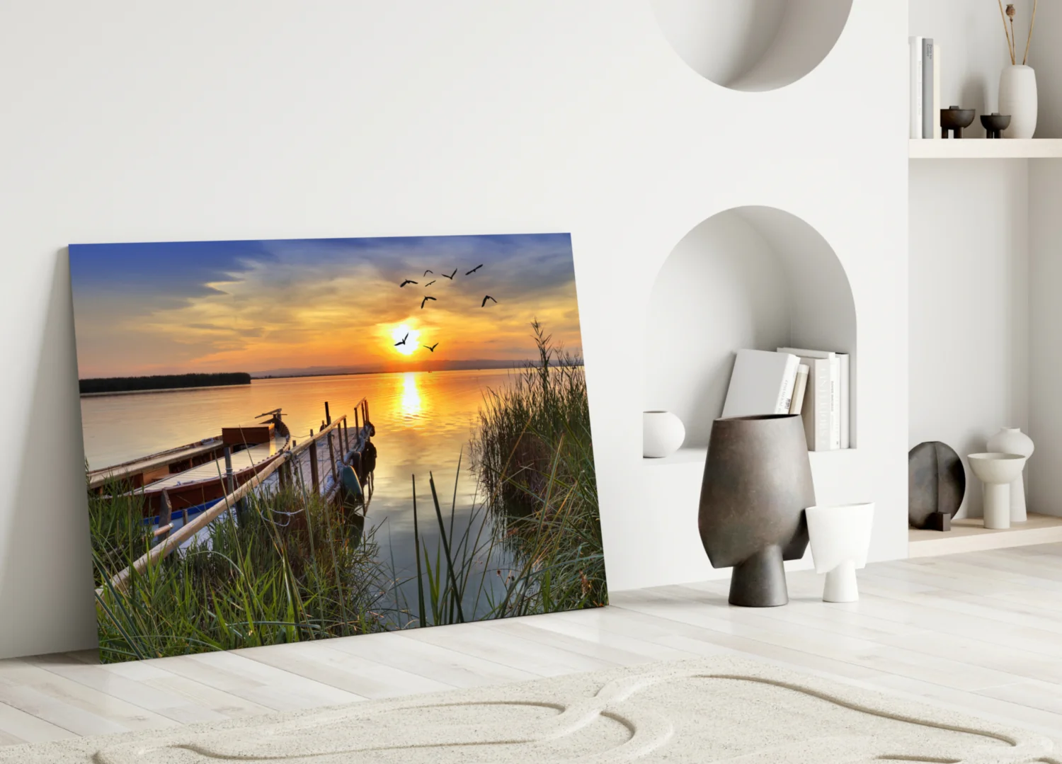 Sunset Glass Wall Art - Image 3