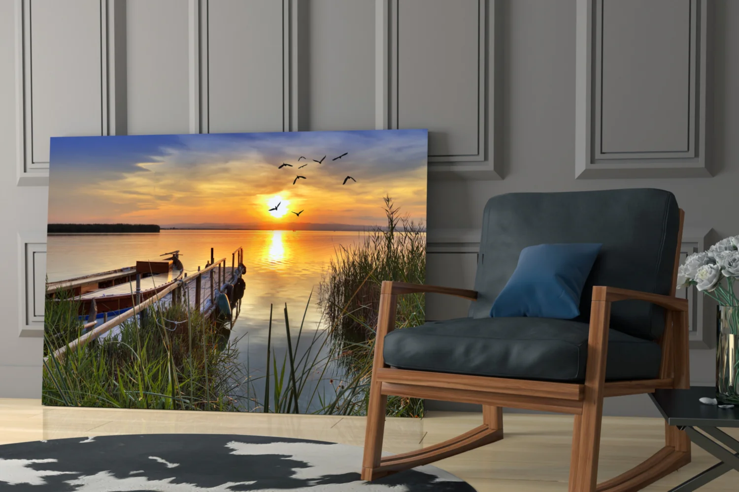 Sunset Glass Wall Art - Image 6