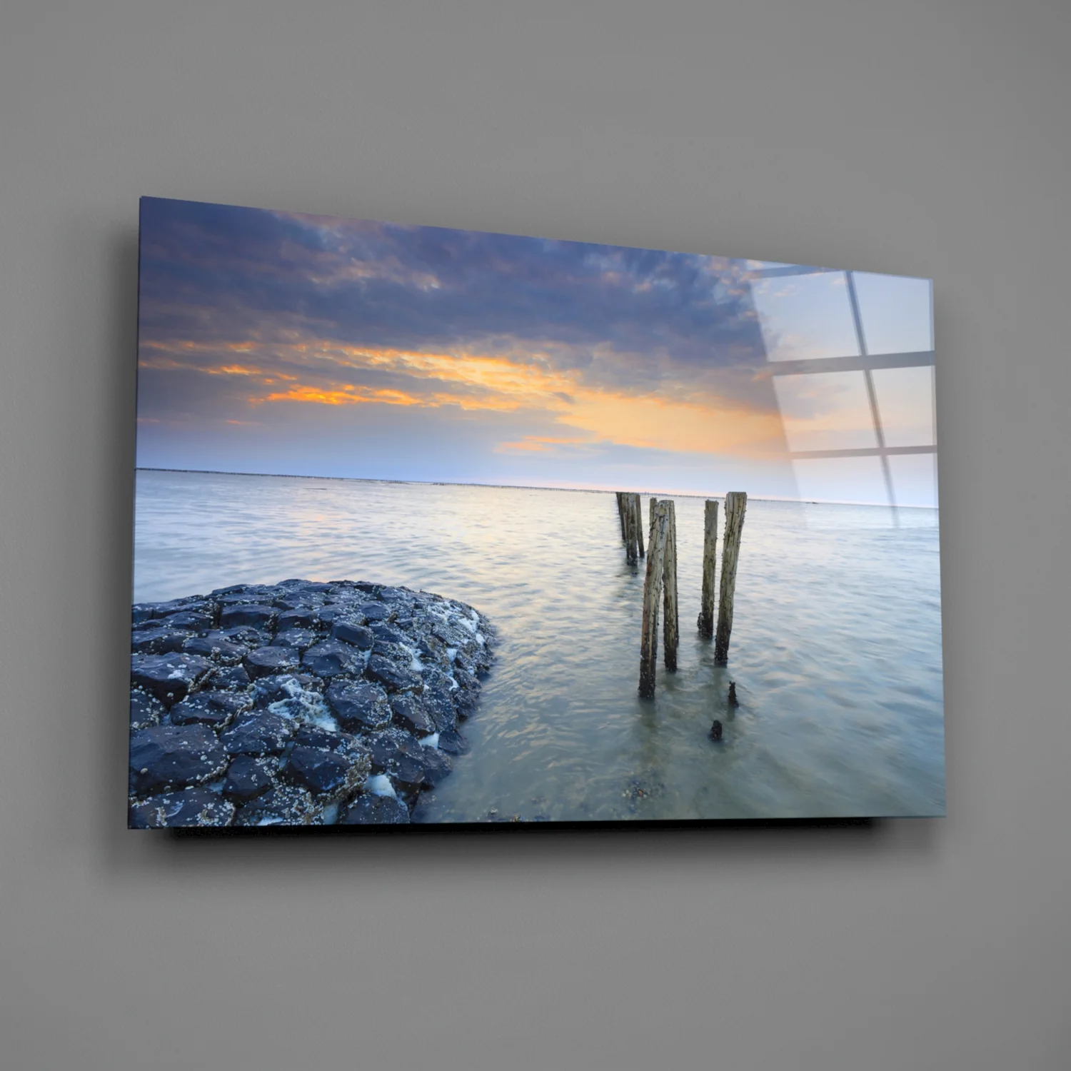 Sunset Glass Wall Art - Image 2