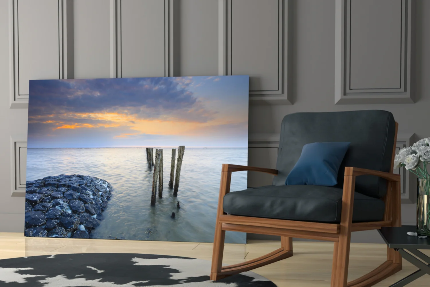 Sunset Glass Wall Art - Image 6
